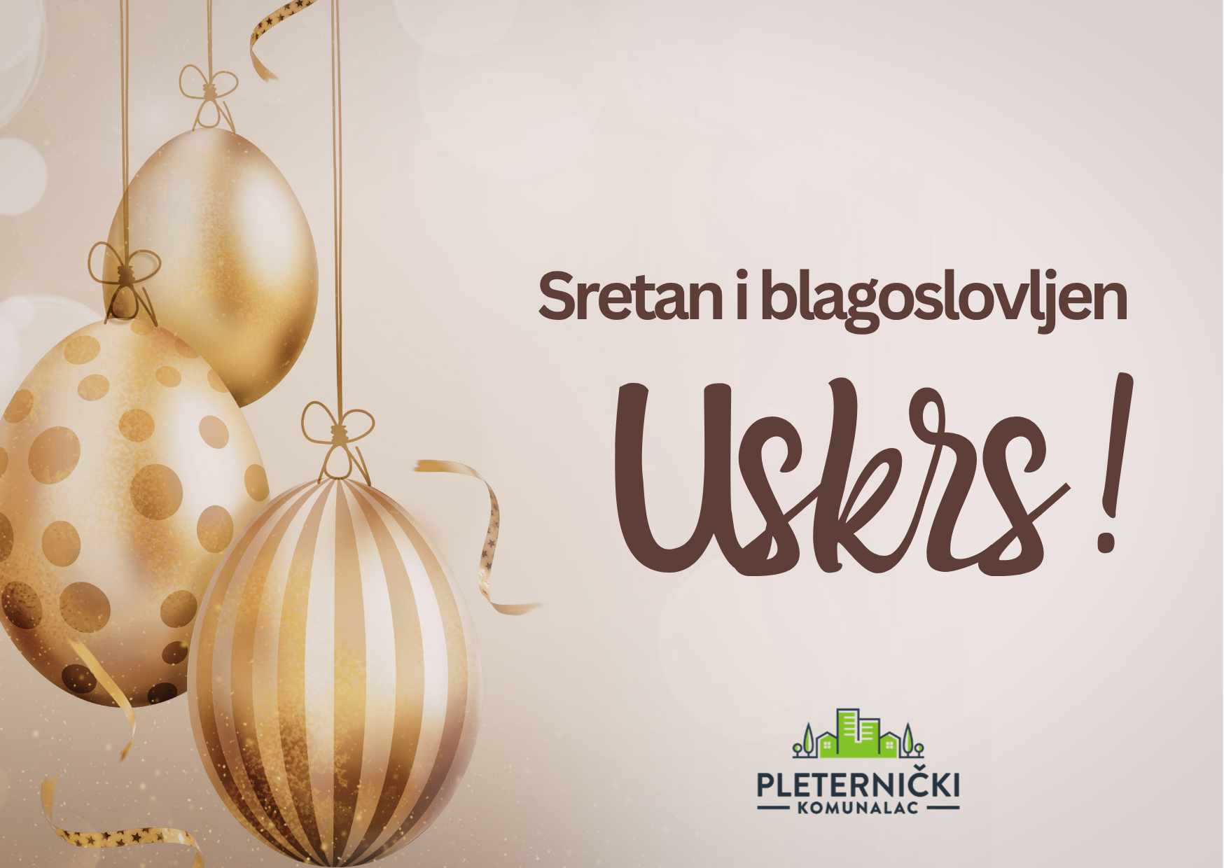 Sretan i blagoslovljen Uskrs!