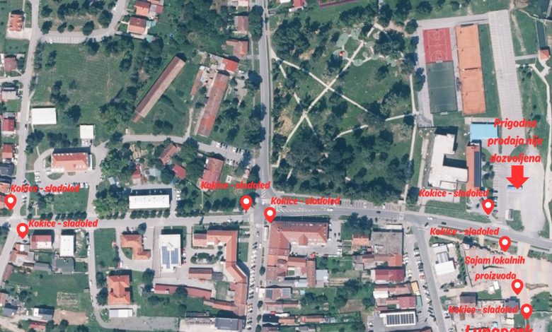 Lokacije za prigodnu prodaju – devetnica 2026